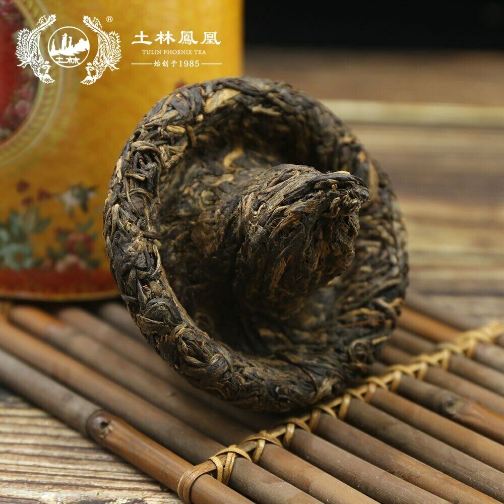 HelloYoung TuLin Phoenix Yunnan Tuocha Tea "Ji Xiang" Mushroom Tuocha Shen Puerh 250g