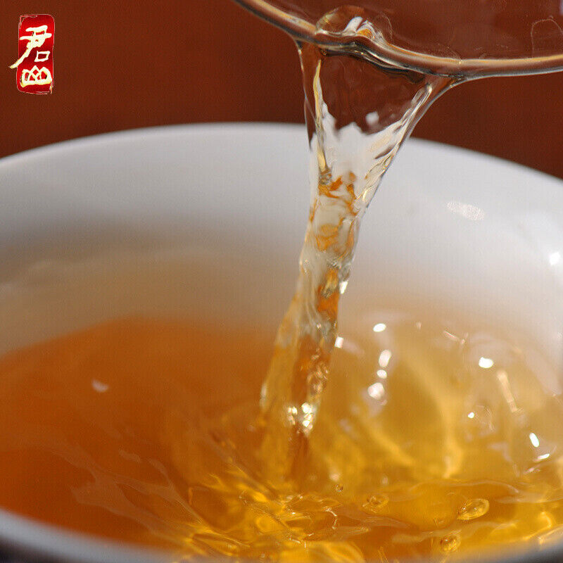 HelloYoung 100g Premium Hunan Jun shan Huang Cha Pressed Nuggets China Junshan Yellow Tea