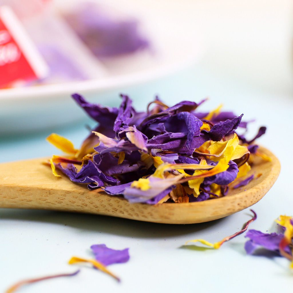 HelloYoung FullChea 20-25 pcs Egyptian Blue Lotus Flower Tea Bags Premium Lotus Herba Tea
