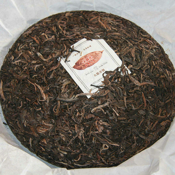 Mengku Rongshi Big Leaf Green Puerh Tea "Da Ye Qing Bing" Raw Puer Tea 500g