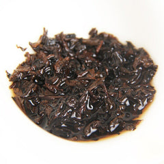 HelloYoung Ripe Puer Tea Yunnan Menghai Big Tree Shu Pu-erh Tea Palace Gold Cake 200g