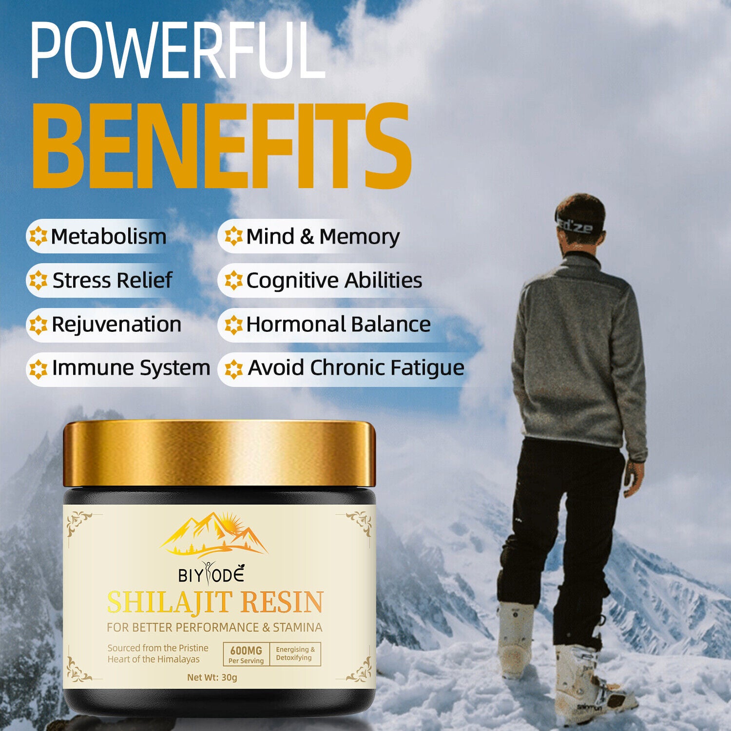 Himalayan 100% Pure Shilajit, Extremely Potent Soft Resin, Organic, Fulvic Acid