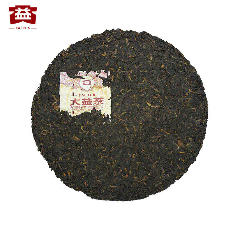 HelloYoung Pu'er Classical TAETEA 8592 Pu-erh Tea Cake Ecology Ripe Puer Ancient Tree 357g