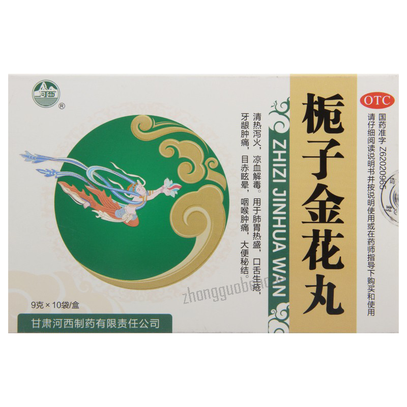 河西栀子金花丸 Hexi Zhizi Jinhua Wan Secondary image