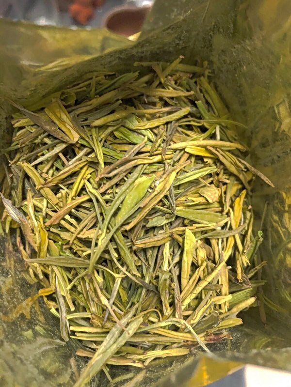 Premium Organic Anji Huang Jin Ya Golden Bud High Mountain Green Tea Anji BaiCha