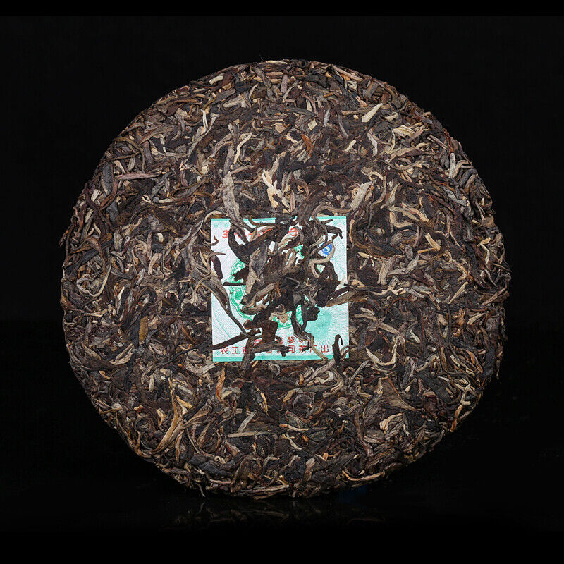 HelloYoung BAJIAOTING Brand Dawn Light Pu-erh Tea Green Cake 357g Raw Puer Pu'er Shen