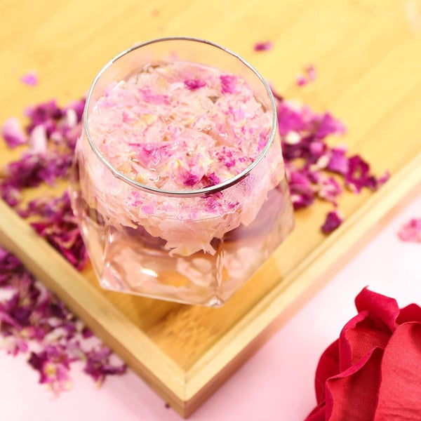 HelloYoung TEARELAE Dried Rose Petals 1.3oz/37g Pure Natural Edible Rose Flowers