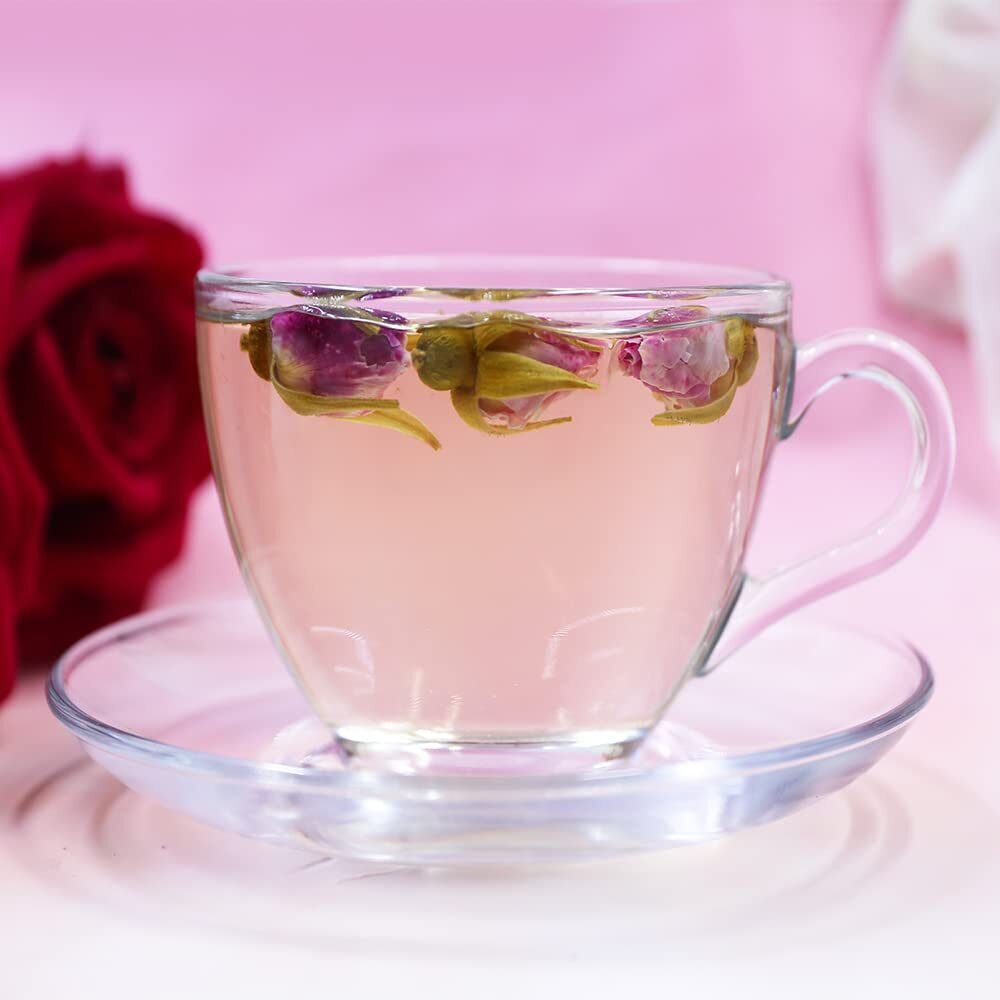 HelloYoung TEARELAE Dried Rose Buds - 100% Natural Dried Roses Edible Flowers 3oz/85g