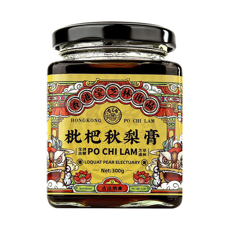 Po Chi Lam Autumn Pear Cream 香港宝芝林秋梨膏300g/罐 草本枇杷膏梨膏 宝宝儿童手工枇杷秋梨膏 代用膏 清润膏 养生膏 Main image