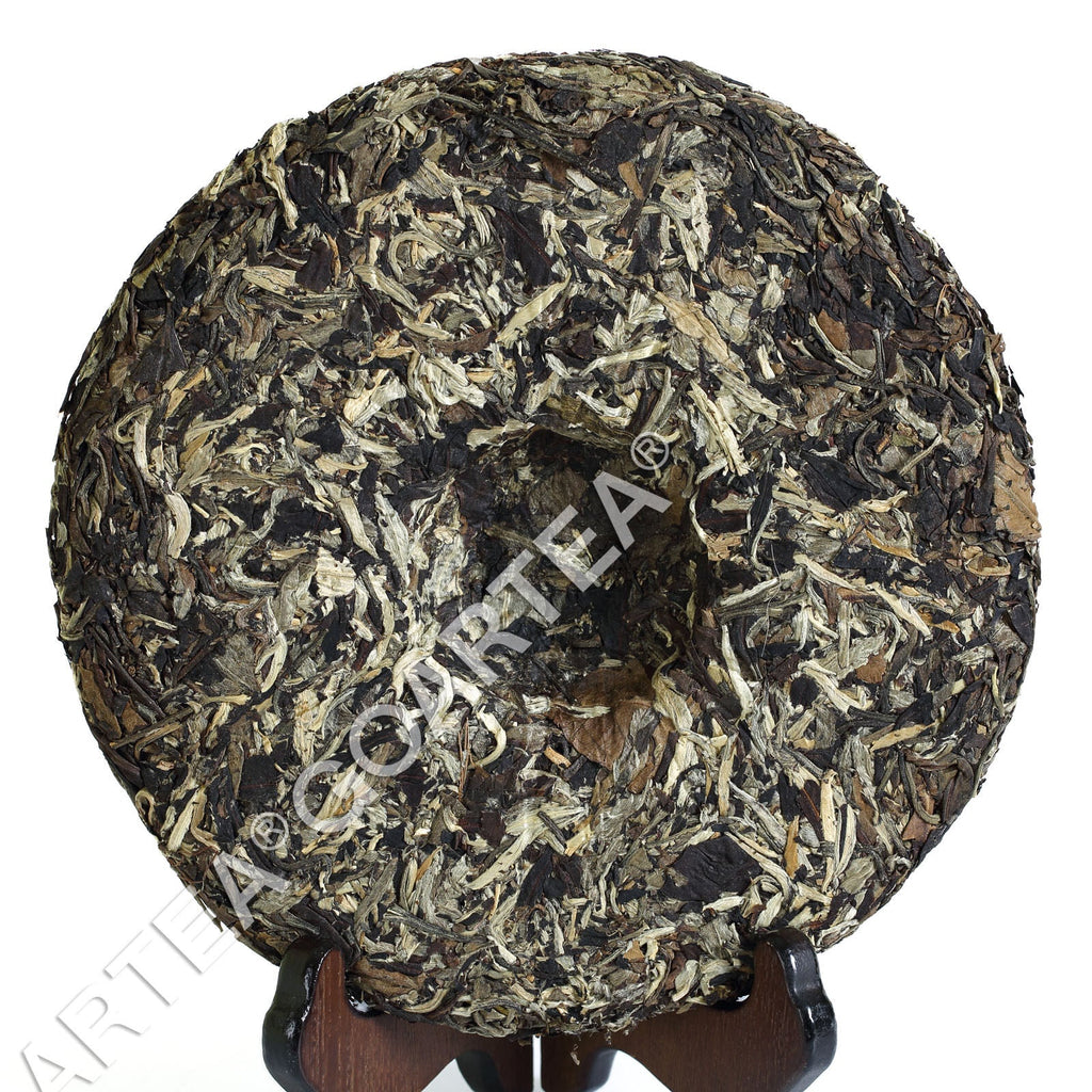 HelloYoung 357g Yunnan Moonlight Beauty White Raw Cake Chinese Puer Pu'er Pu erh Tea