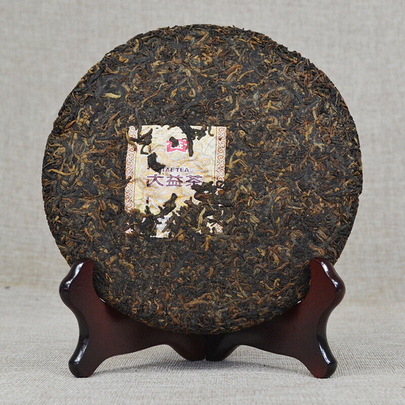 HelloYoung TAETEA 0532 * Yunnan Dayi Ripe Pu'er Tea Cake 357g High Grade 1601 Batch Secondary image
