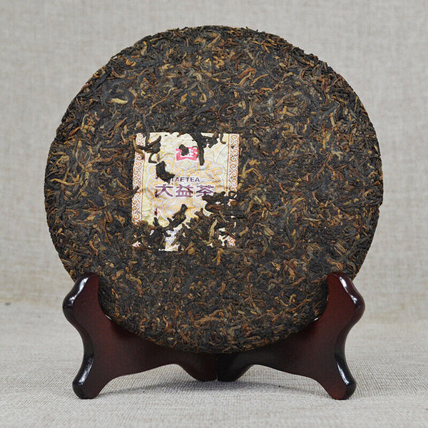 HelloYoung TAETEA 0532 * Yunnan Dayi Ripe Pu'er Tea Cake 357g High Grade 1601 Batch