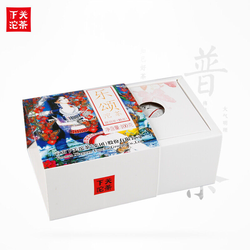 HelloYoung Le Song * XiaGuan Tuocha Yunnan Puer Ripe Tea Shu Pu-erh Pu'er Boxed 100g