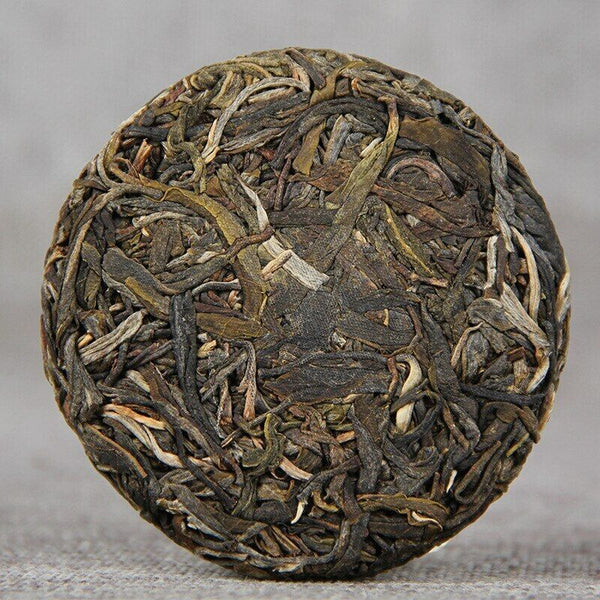 HelloYoung Yunnan Sheng Puer Tea "Mini Ban Zhang" 班章 Mini Puerh Raw Puer Cake 50g