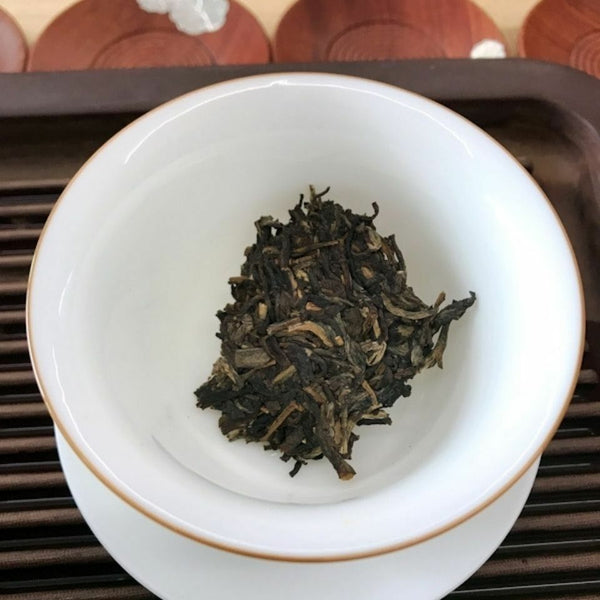 HelloYoung Ancient Mt. Old Tree * Haiwan Old Comrade Puer Raw 500g Lao Tong Zhi Tea