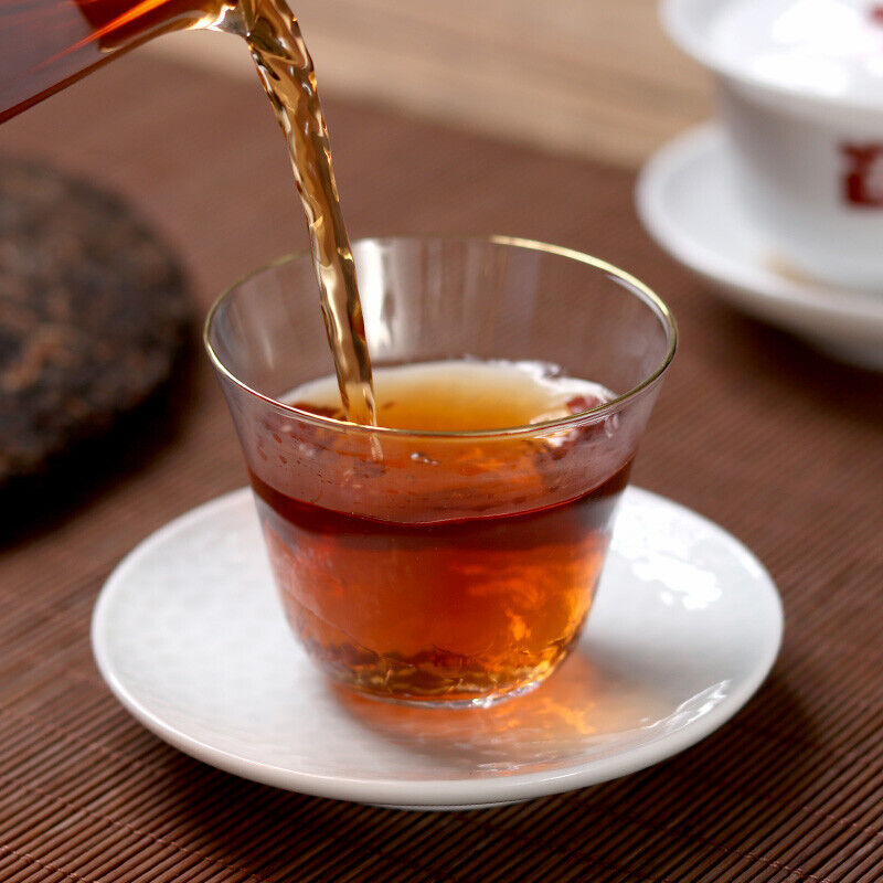 HelloYoung TeaTAETEA Classic 7572 Ripe PU'ER Tea Aged Fermented Puer PuErh Black Tea 357g
