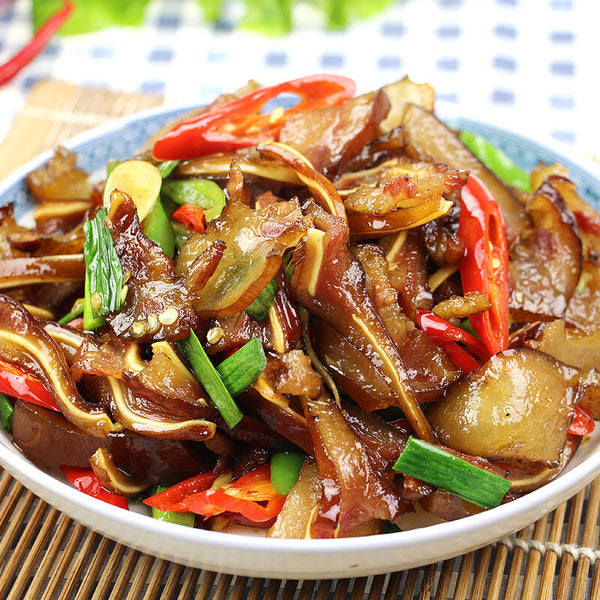 500g/bag Songguifang Smoked Pork Ear zhuerduo Chinese Food 松桂坊腊猪耳朵