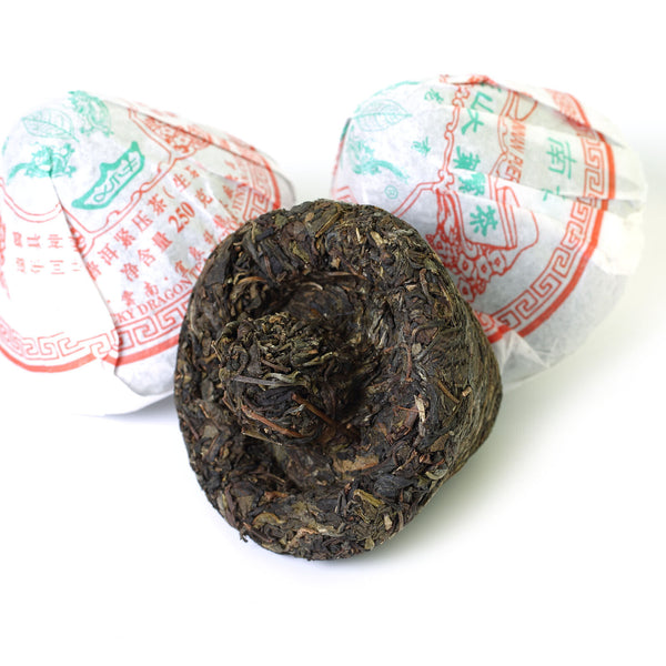 yr 250g Yunnan Puer Puerh Tee Raw Lucky Dragon Tuocha Cake Pu-erh Pu'er Tea