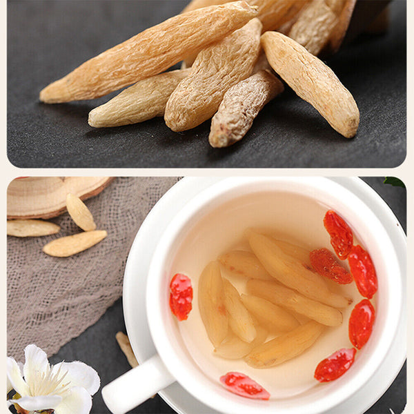 250g/8.8oz Maidong Organic Ophiopogon Natural Herbal Tea Nourishing Body Fluid