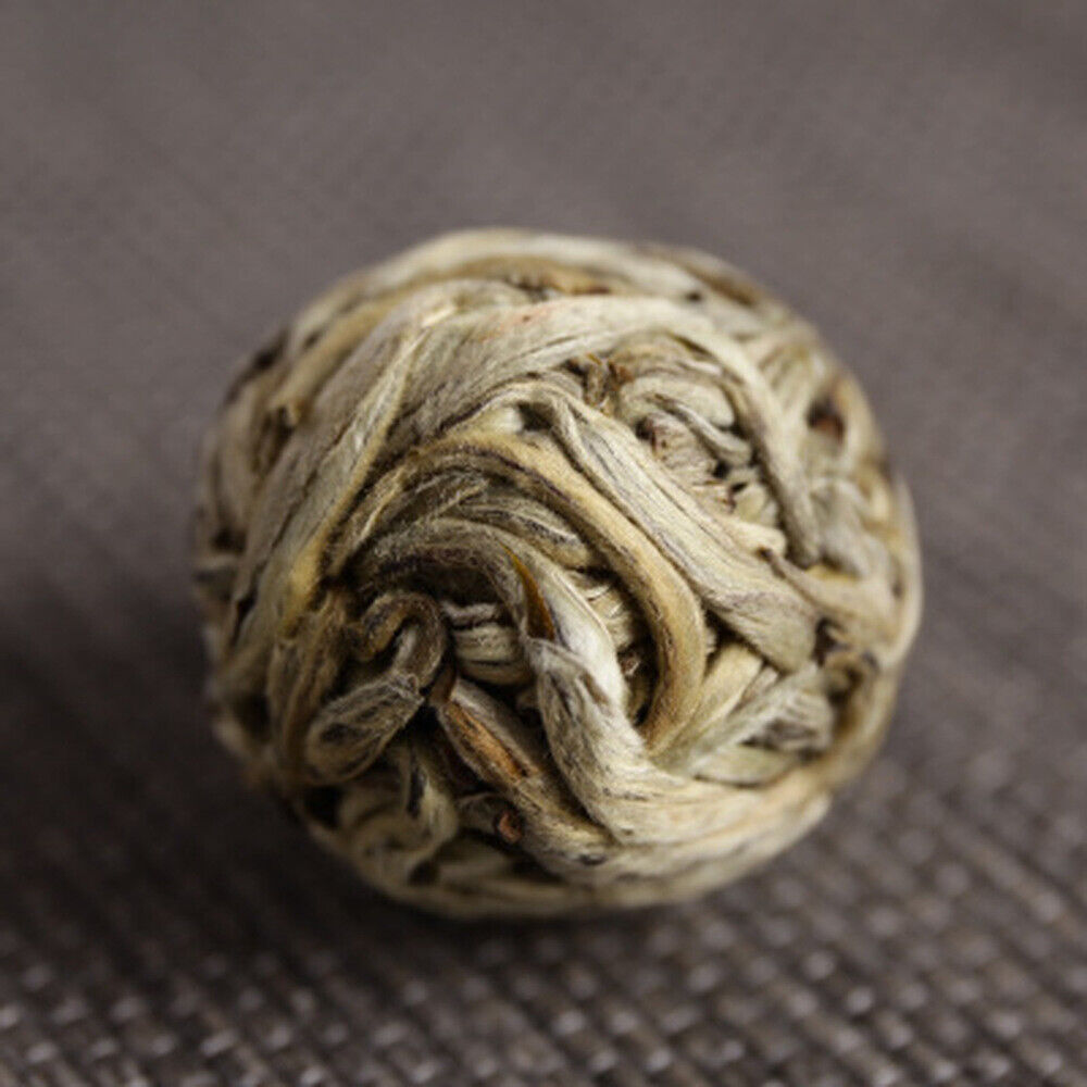HelloYoung China Tea Sphere Bai Hao Yin Zhen Silver Needle Handmade Pearl White Tea Secondary image