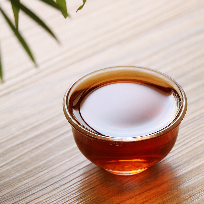 357g Puer Ripe Tea Cake High Mountain Arbor Materials Xiaguan Puerh Tea