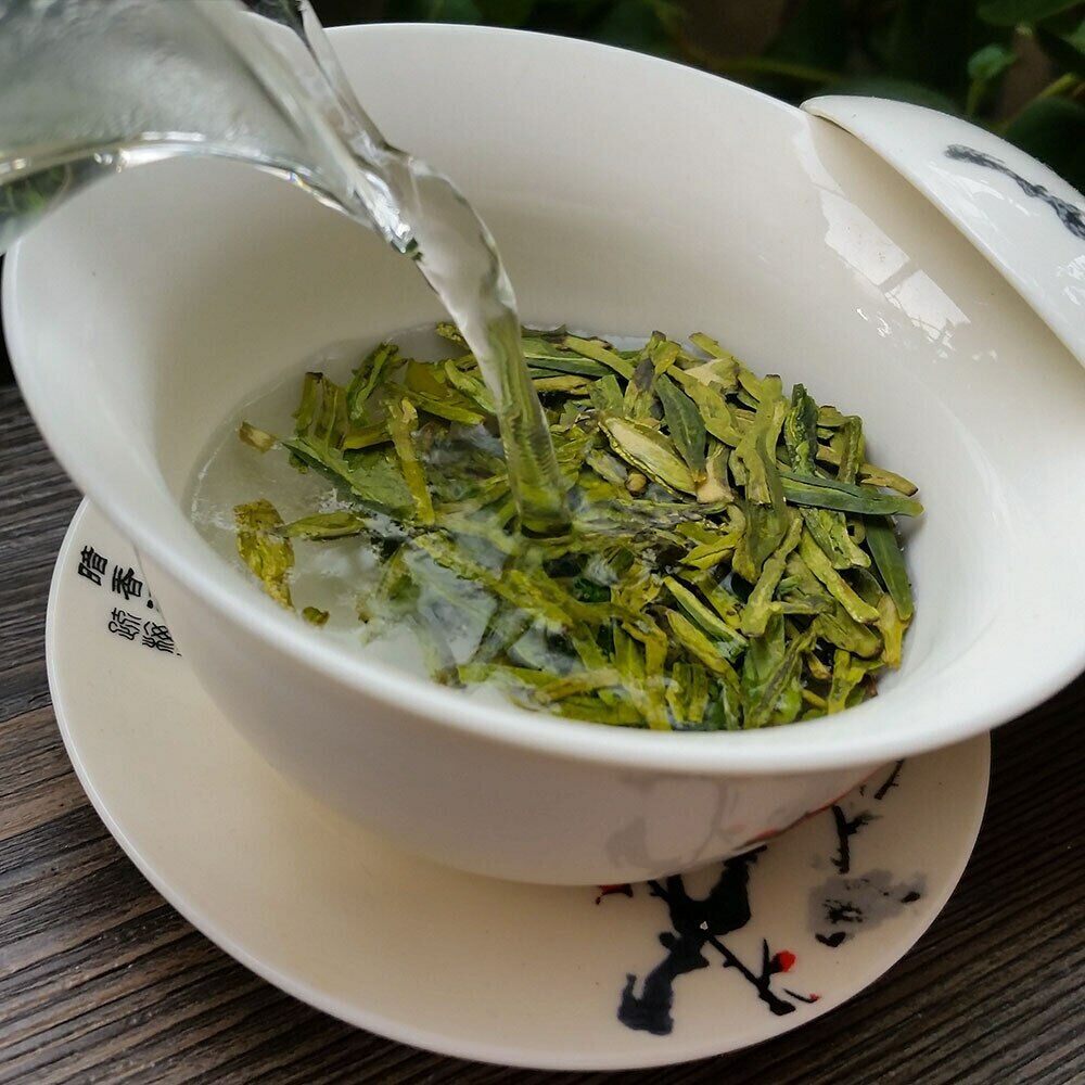 HelloYoung Xihu LongJing Green Tea Box Tea Fresh Dragon Well Long Jing Green Tea 75g Secondary image