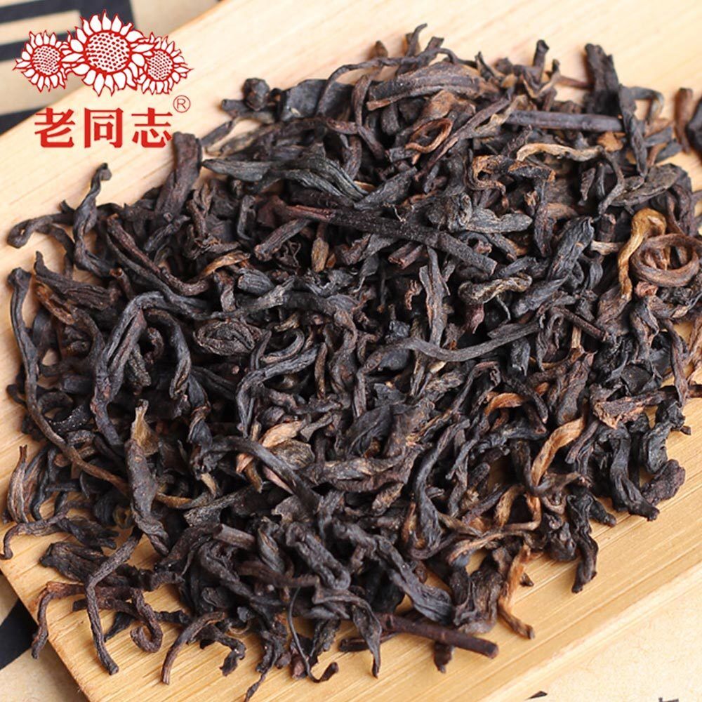 HelloYoung Haiwan 2018 Yunnan Pu Erh Ripe Pu Erh Weight Loose tea 500g