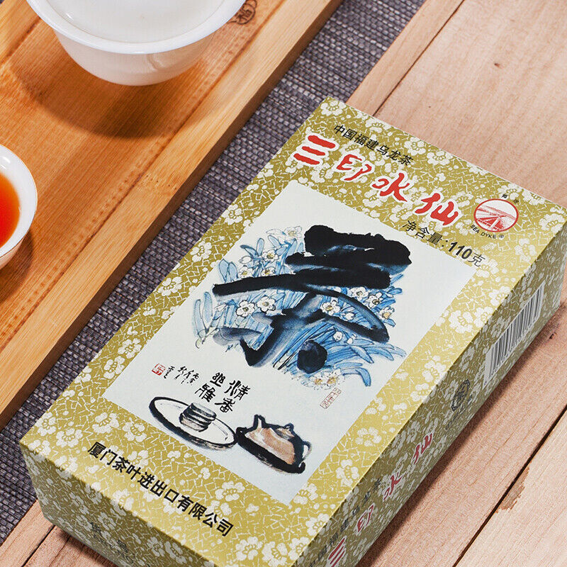 HelloYoung SAN YIN SHUI XIAN TEA XT806 Sea Dyke Three Seals Wuyi Fujian Oolong Tea 110g
