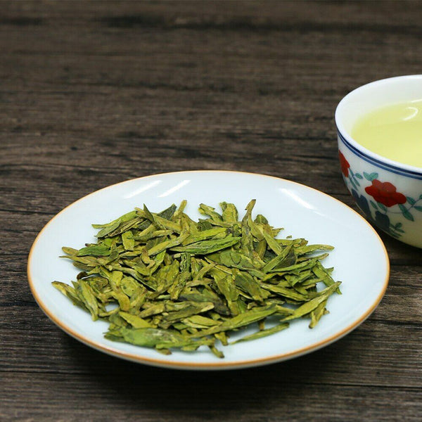 HelloYoung Dragon Well Green Tea Lung Ching Xihu Longjing Chinese Green Tea 100g/bag