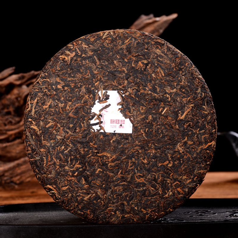 357g Palace Puerh Cooked Tea Cake Yunnan Pu-erh Ripe Tea Chinese Pu'er Black Tea