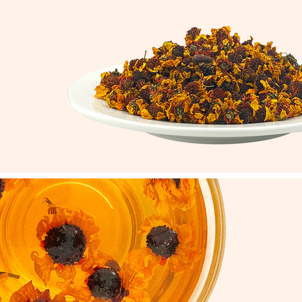 HelloYoung New Kunlunxueju Dried Coreopsis Tinctoria Tea 50g  Herbal Flower Tea