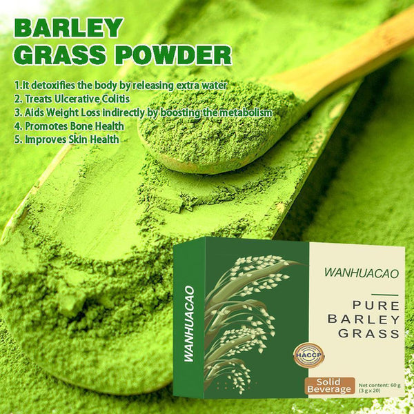 NEWUREHO Pure Organic Barley,  Barley Grass Powder 100% Pure