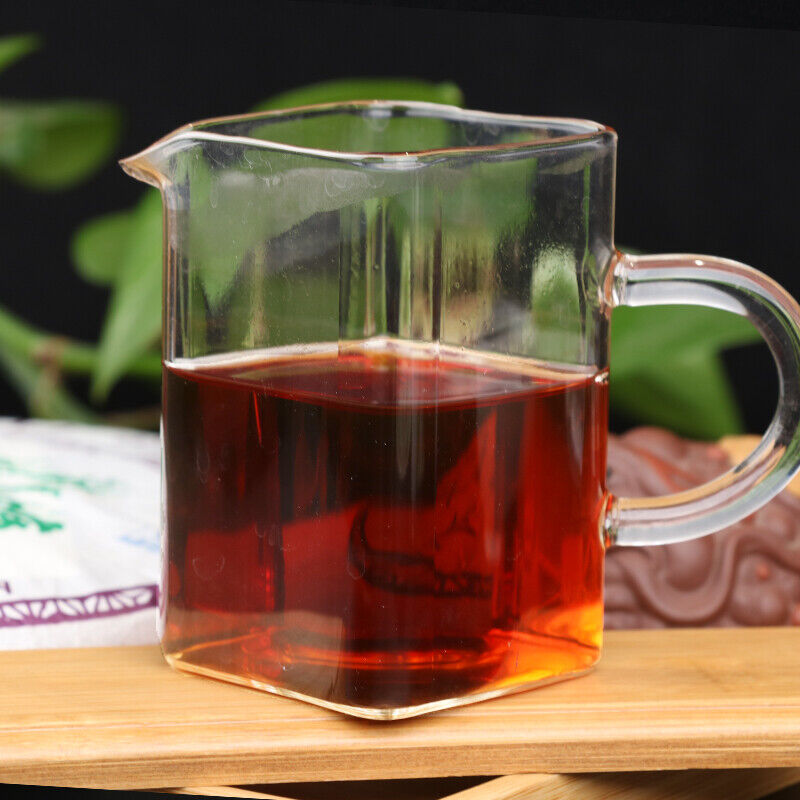 HelloYoung Langhe Pu'er Ripe Tea High Mountain Premium Palace Golden Bud Cake 357g