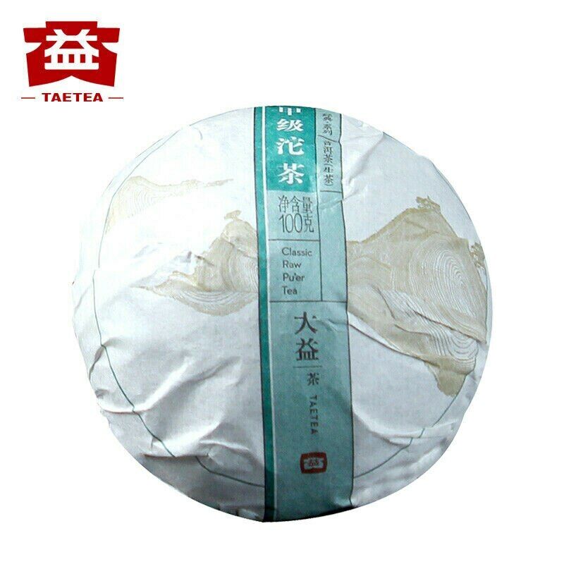 HelloYoung Yr TAETEA Classic Raw Pu'er Tea JIA JI TUO CHA Dayi Pu-erh Puerh Sheng 500g Secondary image