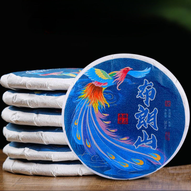 357g Yunan Puerh Tea Bulang Mountain Raw Pu-erh Tea Cake Chinese Pu'er Green Tea