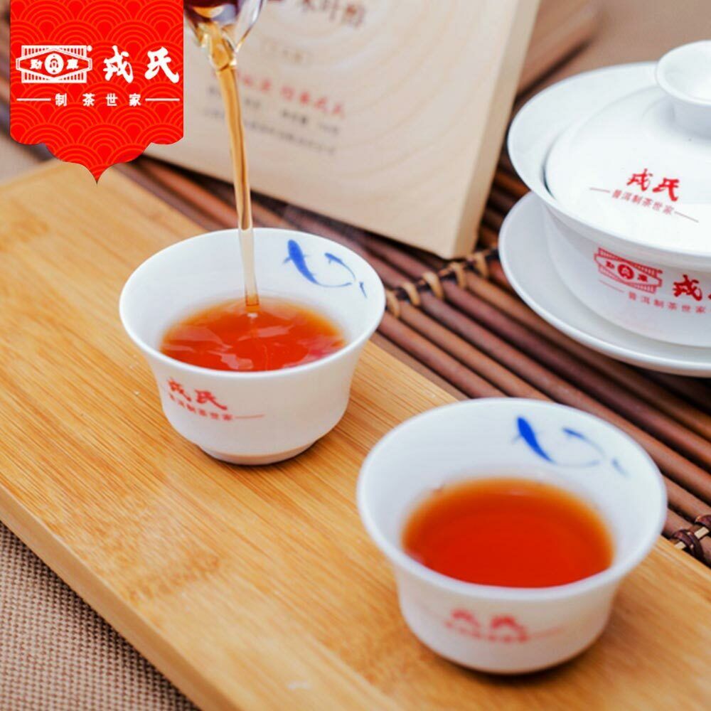 HelloYoung Mengku Rongshi Mu Ye Chun 3 Years Aged Ripe Pu-erh Tea Brick 100g