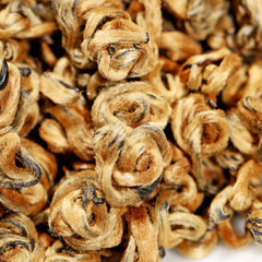 HelloYoung Yunnan Fengqing Dian Hong Huang Jin Luo Golden Dianhong Black Tea 250g/can