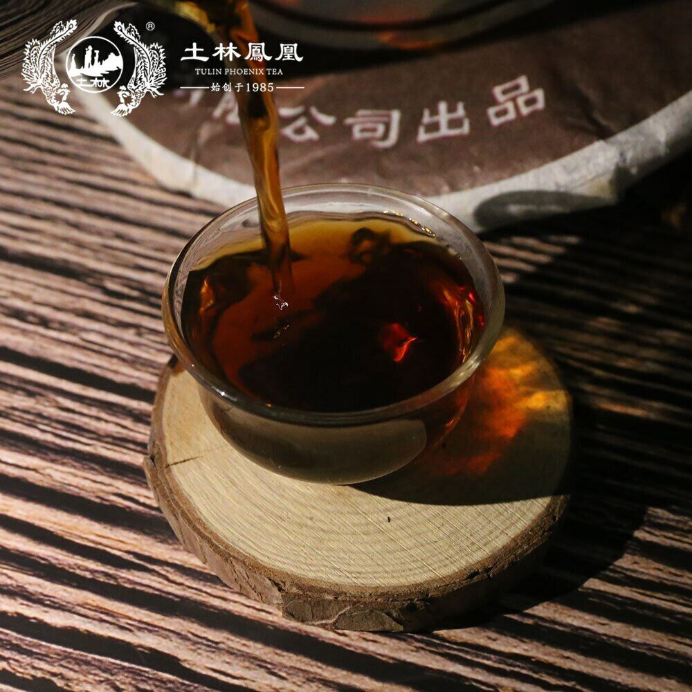 HelloYoung TuLin Phoenix Chinese Puer Tea Batch 701 Shu Puer 400g