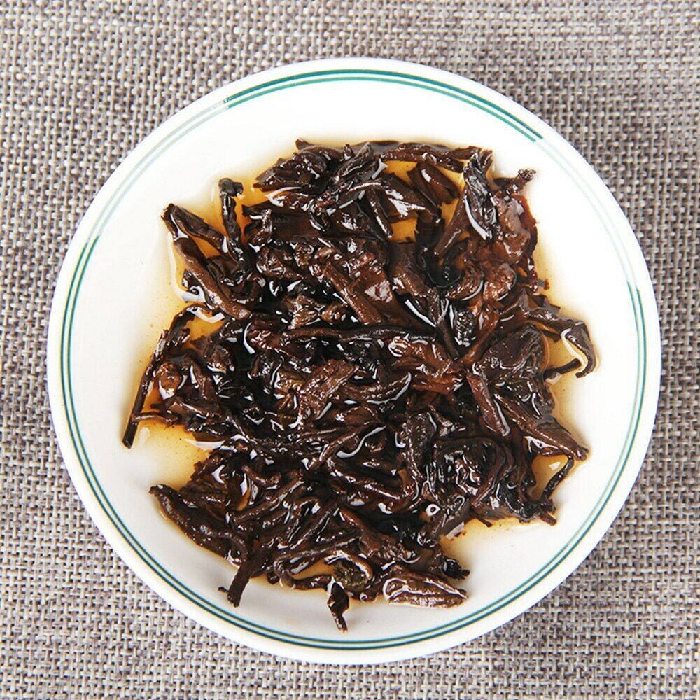 HelloYoung Menghai Old Banzhang Ripe Pu-erh Tea Old Tree Ripe Puer 357g