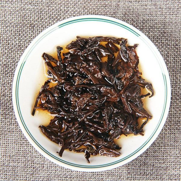 HelloYoung Menghai Old Banzhang Ripe Pu-erh Tea Old Tree Ripe Puer 357g