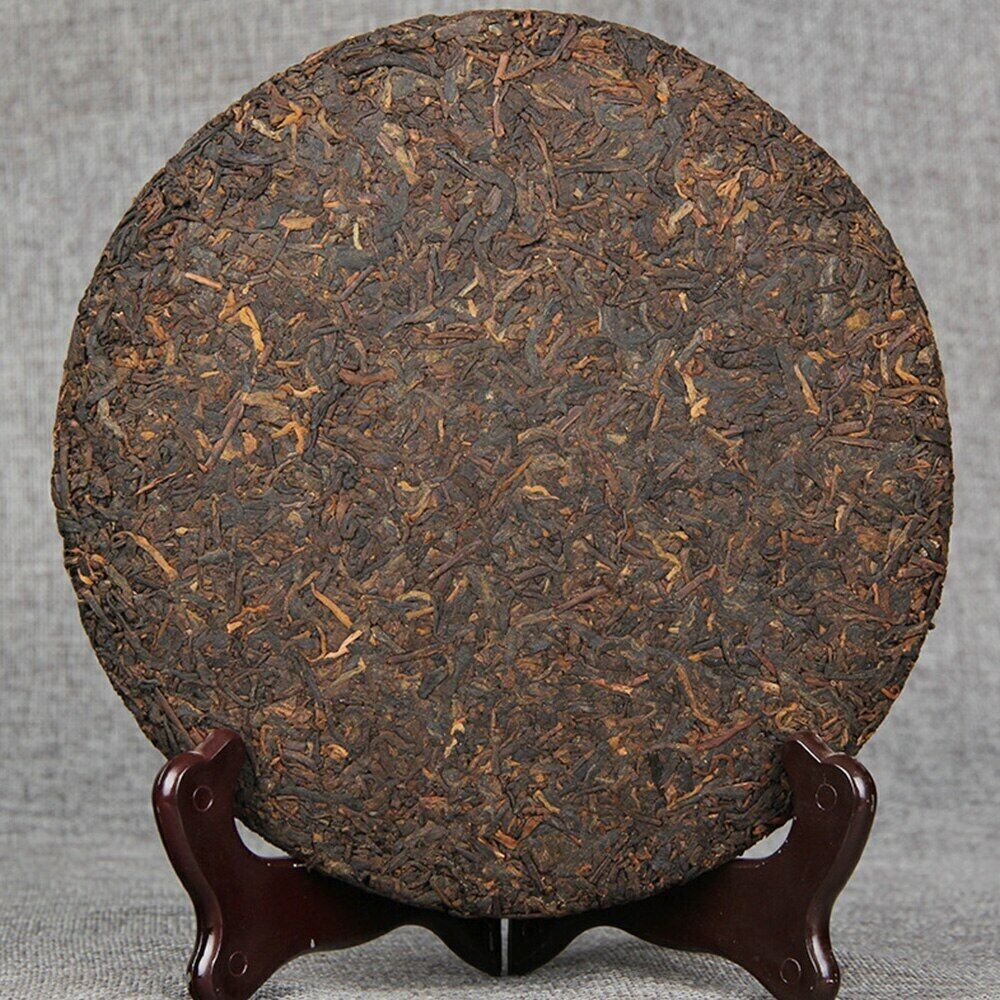 357g Top Premium Menghai Scent of Time Ripe Puer Tea Golden Bud Shu Puerh Tea Secondary image