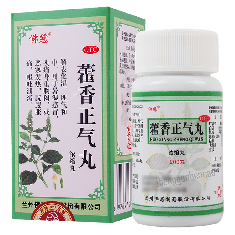 Foci Huoxiang Zhengqi Wan 佛慈藿香正气丸 Main image