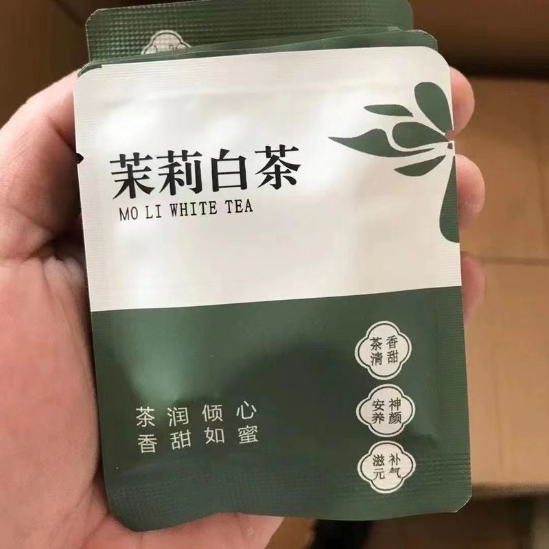 100g Jasmine Flower White Tea Chinese Gongmei White Tea Cake Organic White Tea Main image