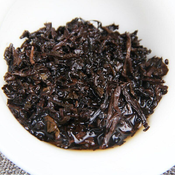 HelloYoung Chinese Yunnan Ripe Puerh Golden Bud Small Cake Shu Puer 100g