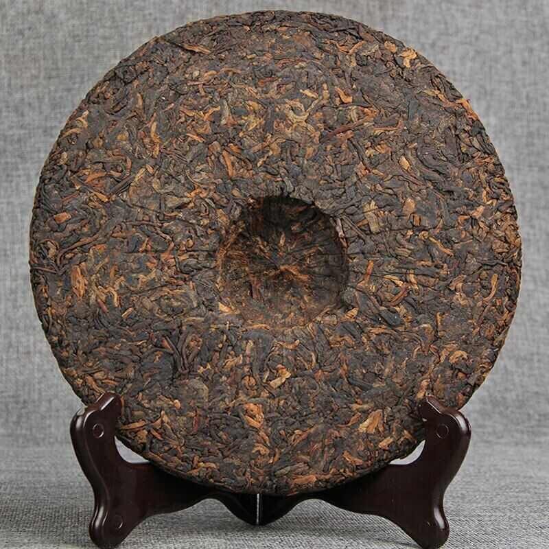 HelloYoung Imperial Ripe Puerh Chinese Tea Banzhang Golden Buds Shu Puerh Tea 357g