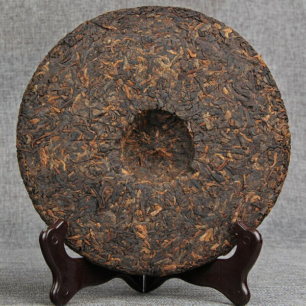 HelloYoung Imperial Ripe Puerh Chinese Tea Banzhang Golden Buds Shu Puerh Tea 357g