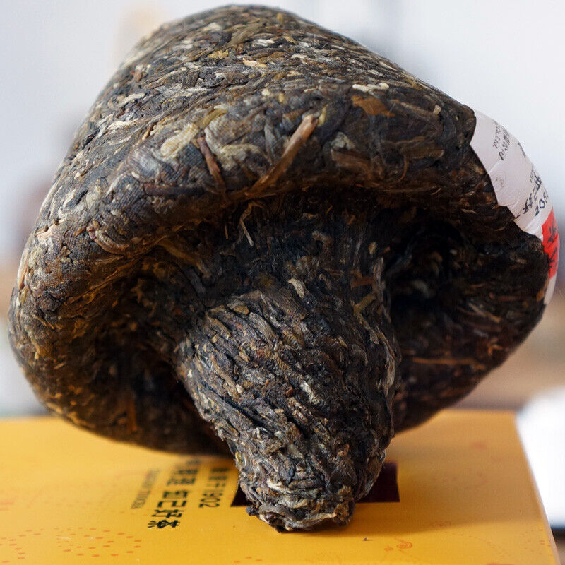 HelloYoung Bao Yan Jin Cha * Xiaguan Mushroom Tuo Cha Raw Tuocha Pu Erh Pu Er Tea 250g