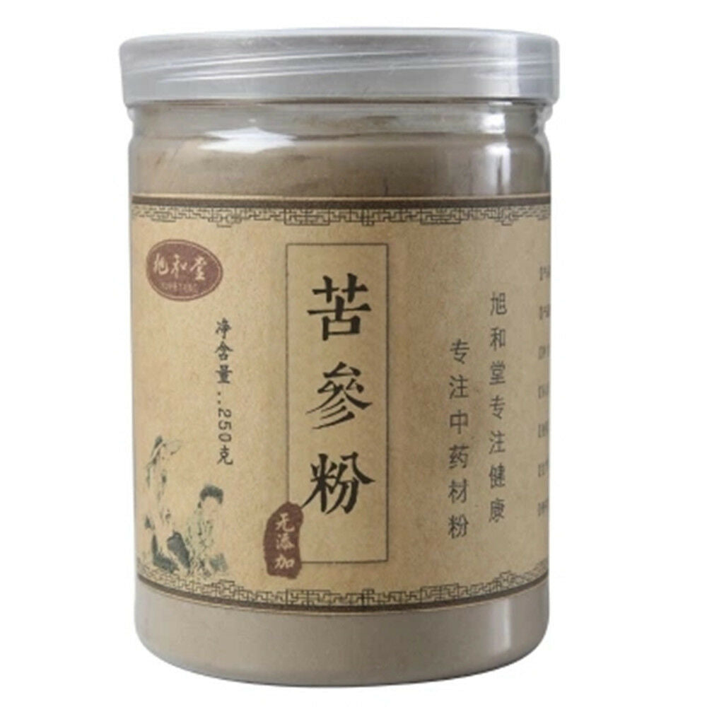 HelloYoung Dried Sophora Flavescens Ku Shen (苦参) 100% Pure Natural Sophora Root Powder 250g