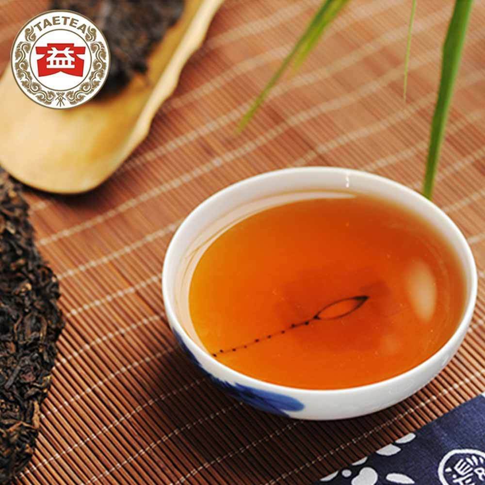 HelloYoung yr TAETEA 7572 (Batch 201) Ripe Puer Tea 357 g Dayi Shu Pu-erh Tea Cake