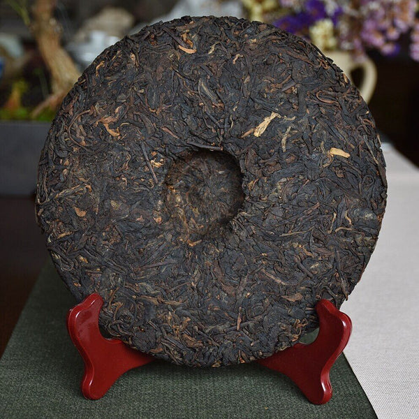 HelloYoung Haiwan Hot Sun Shu Ripe Puer Old Comrade Chinese Ripe Puer Tea 357g